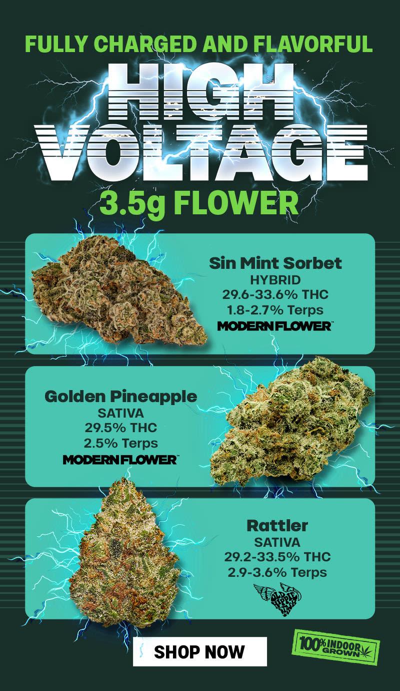 High Voltage Flower Deals - Cannabis deal image