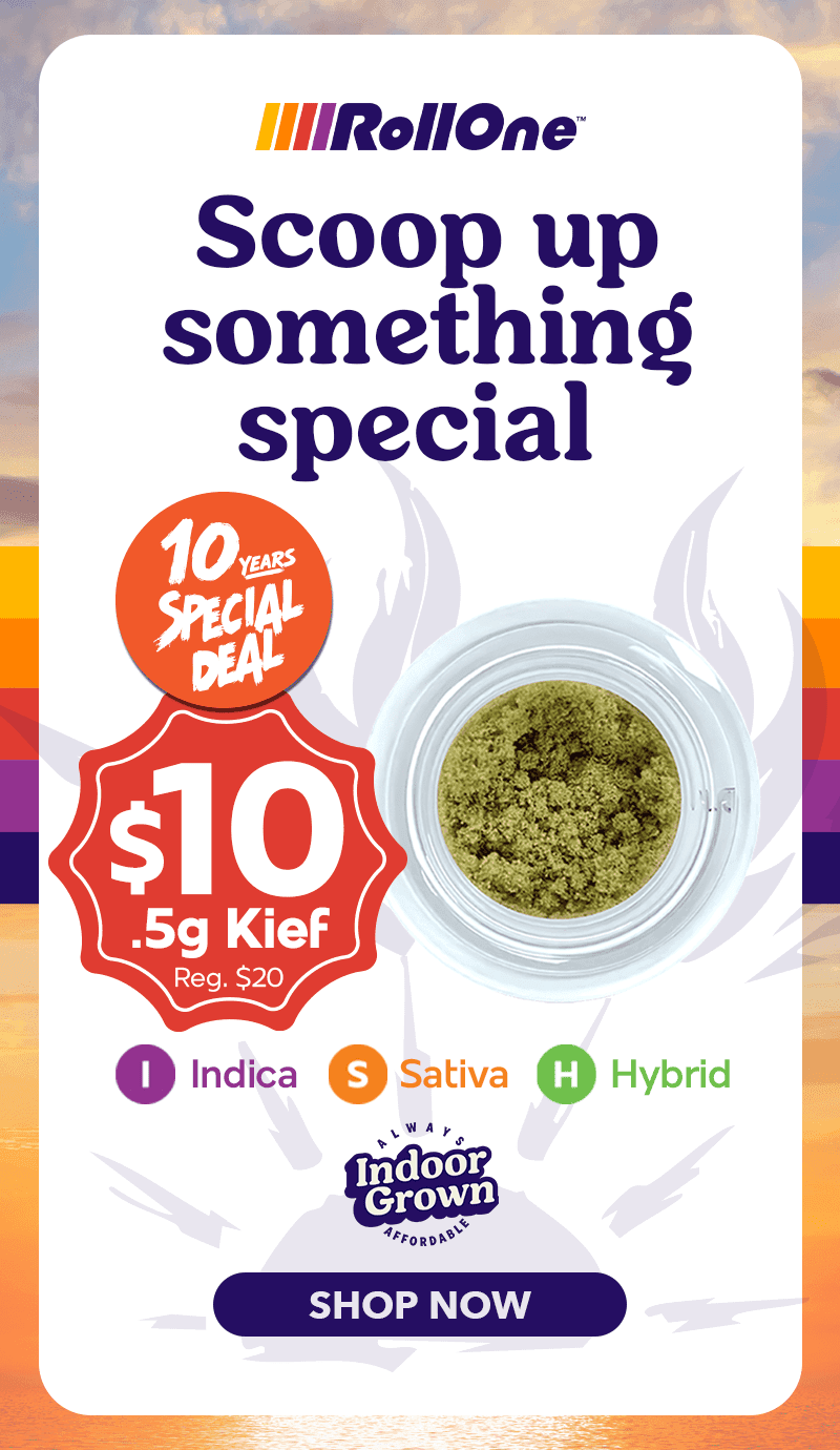 10 Years Special Deal: $10 Kief - Cannabis deal image