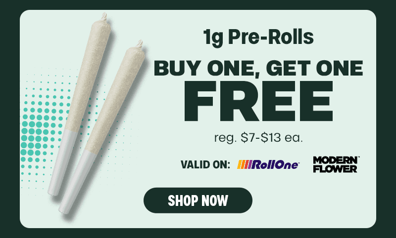 Buy One Get One Free 1g Pre-Rolls - Cannabis deal image