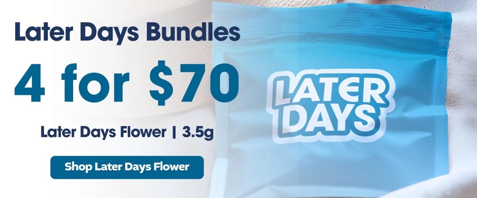 Later Days Flower Bundles 4 for $70