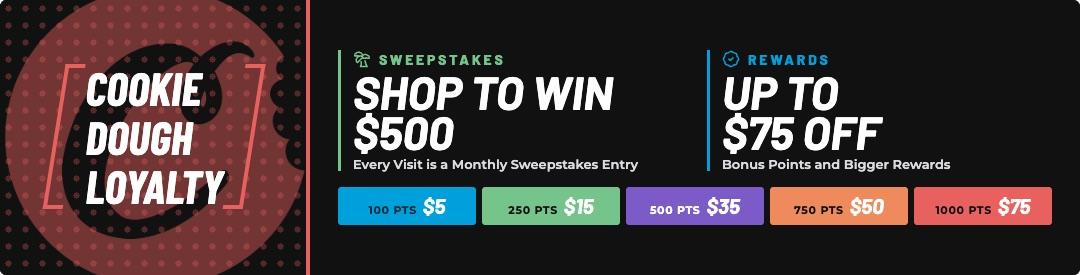 Shop to Win $500 & Up to $75 Off - Cannabis deal image