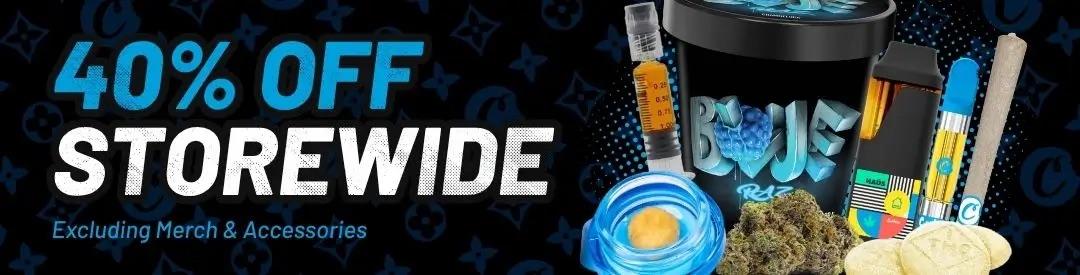 40% Off Storewide Excluding Merch & Accessories