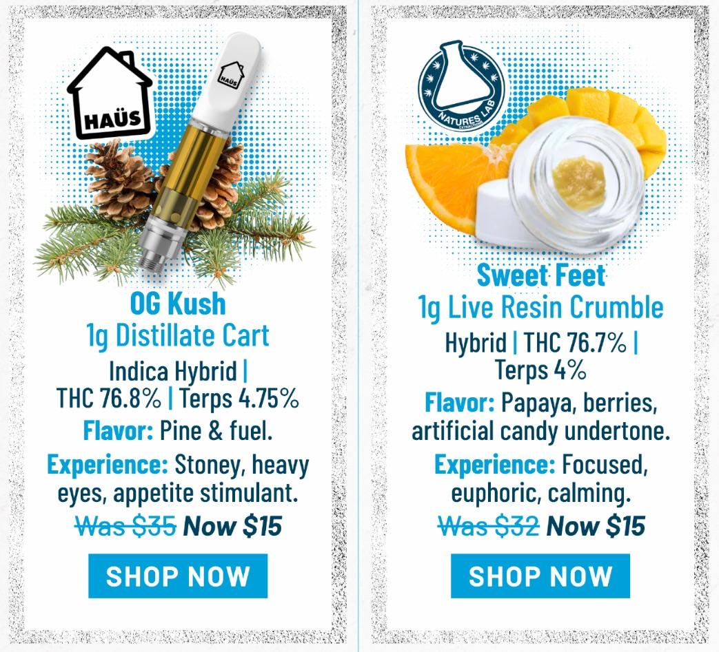 Deals on Carts and Crumble