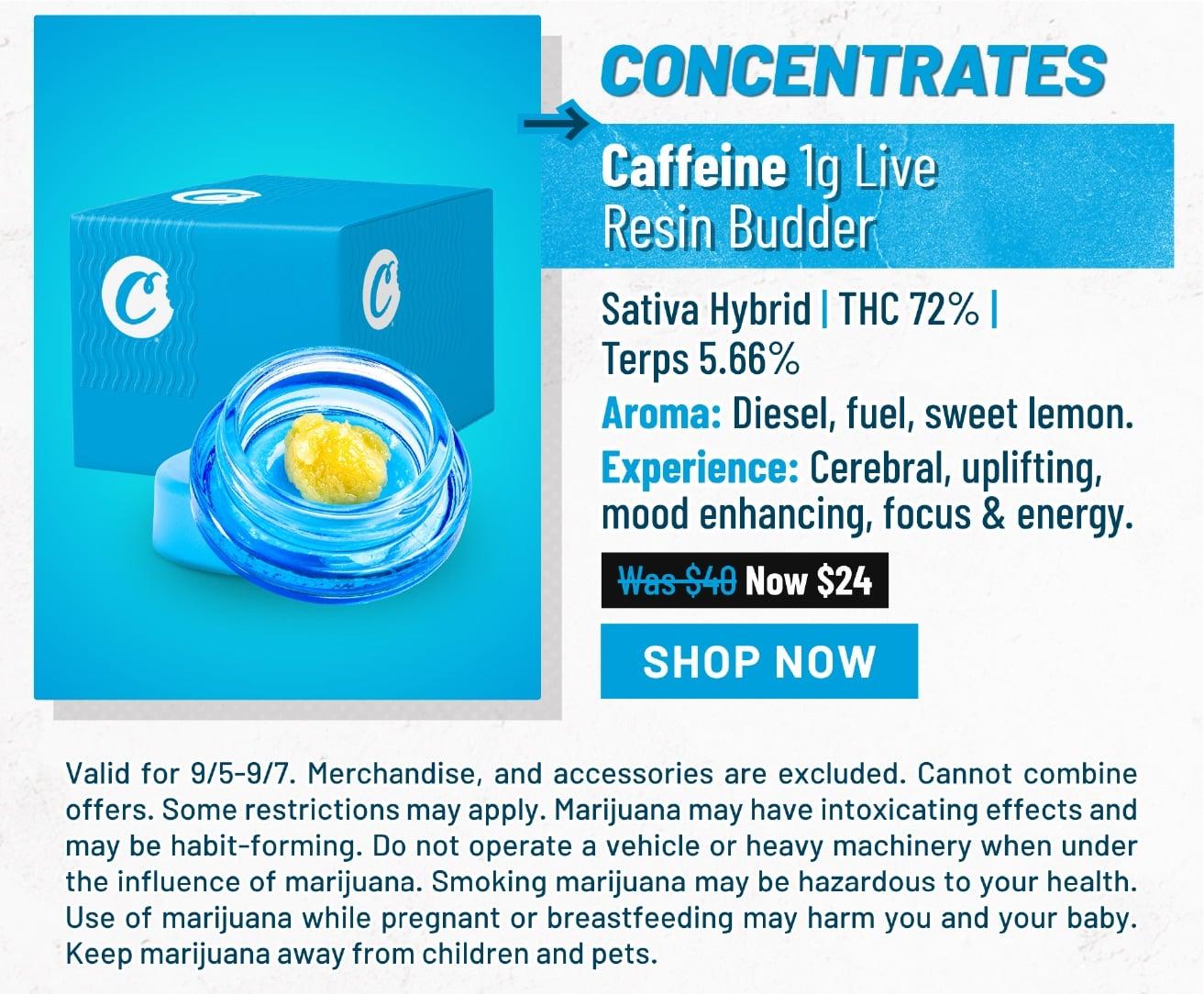 Concentrates Sale: Was $40 Now $24 - Cannabis deal image