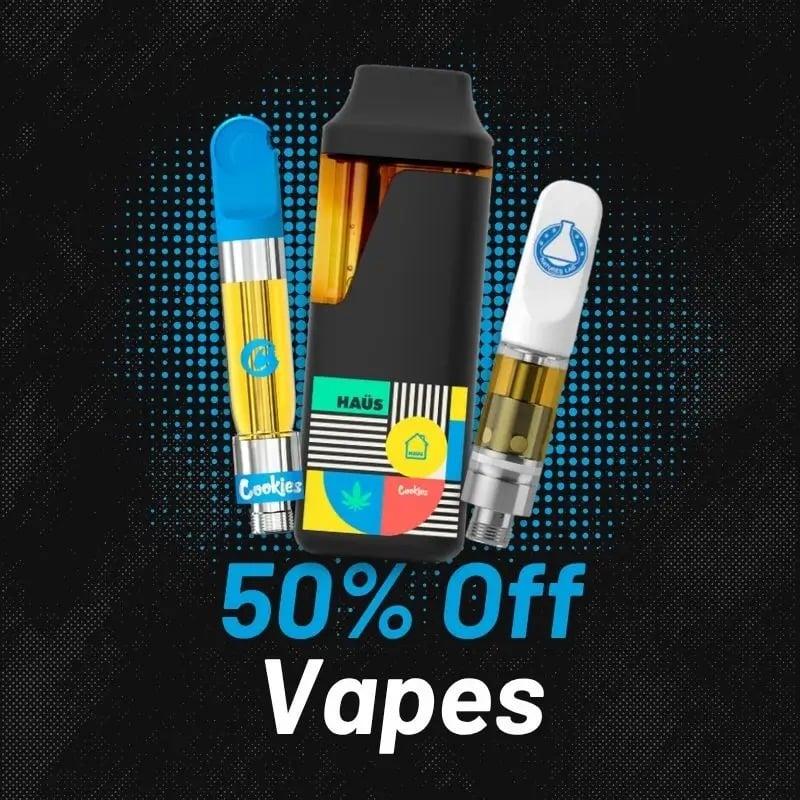 50% Off Vapes All Month Long