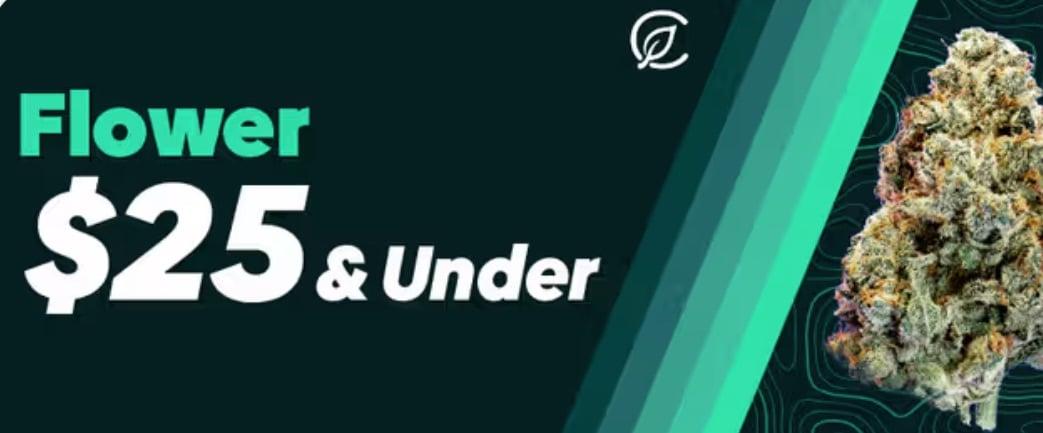 Flower $25 & Under - Cannabis deal image