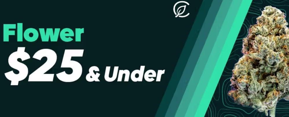 Flower Deals $25 & Under
