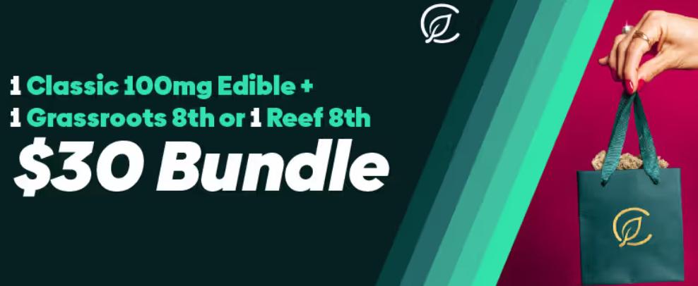 Bundle Deal: Edible + Eighth for $30