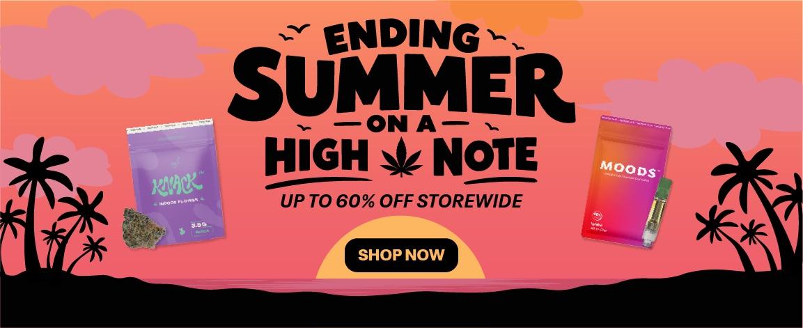 Ending Summer on a High Note: Up to 60% Off