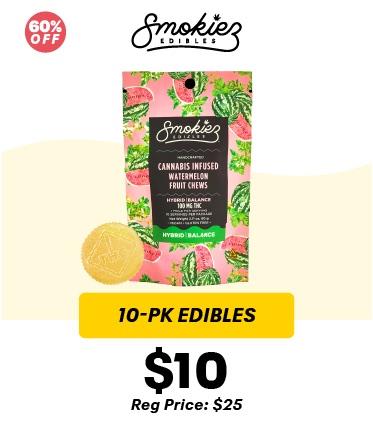 60% Off Edibles, Save $15