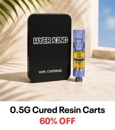 0.5G Cured Resin Carts 60% Off