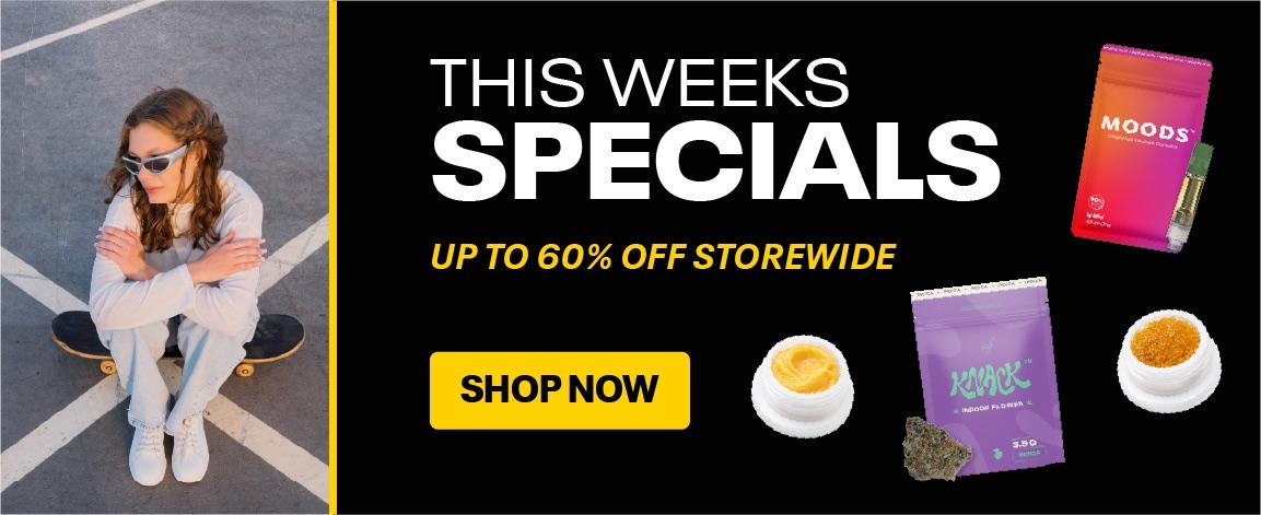 Up to 60% Off Storewide Specials