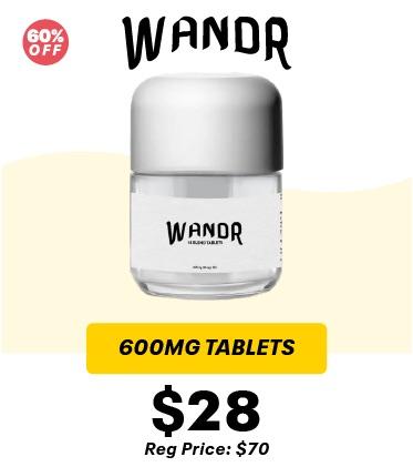 60% Off Wandr 600mg Tablets