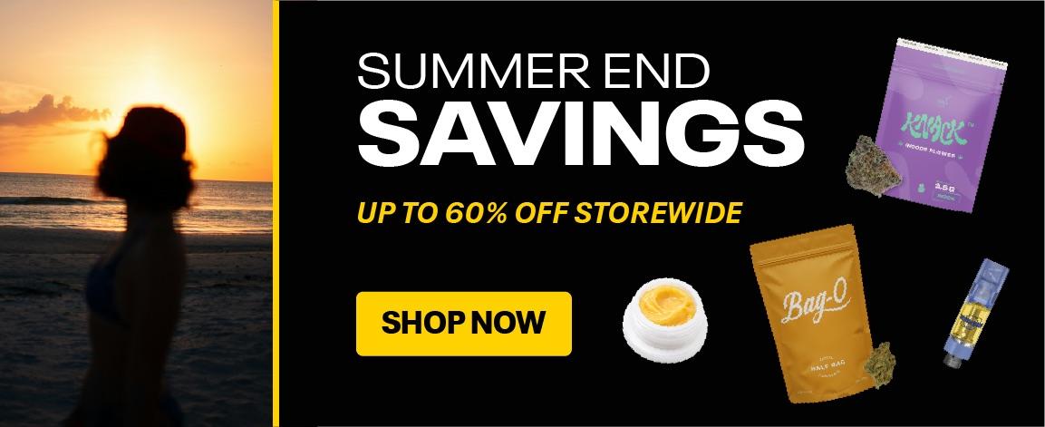 Summer End Savings: Up to 60% Off Storewide