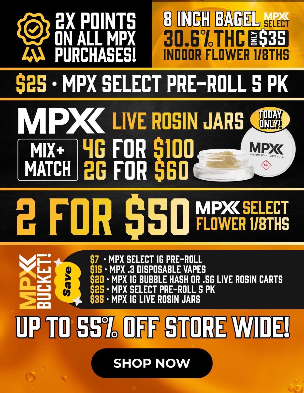 Deals Galore: Flower, Rosin, Pre-Rolls & More!