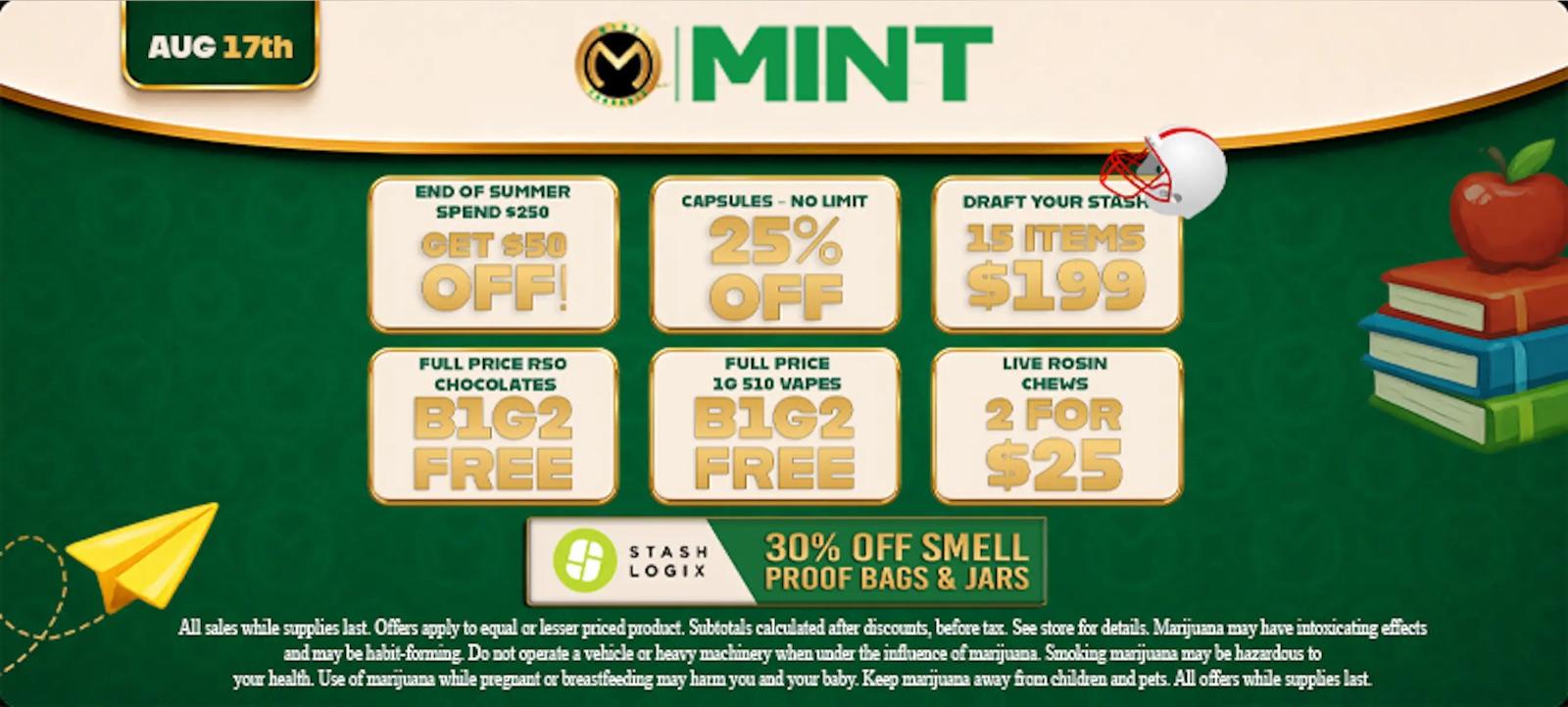 Big Savings on Flower, Vapes, Edibles & More!