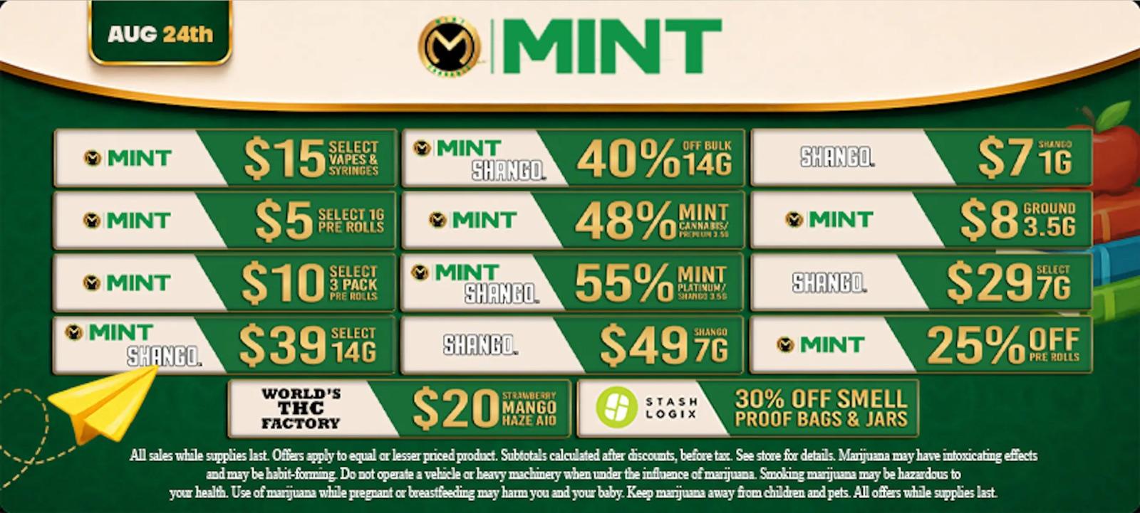 Daily Deals: Vapes, Pre-Rolls, Flower, and More!