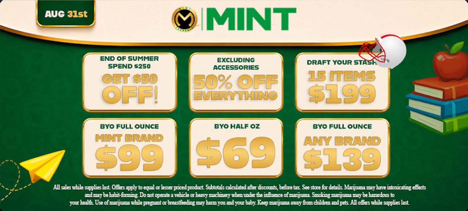 End of Summer Deals: Discounts & Bundles - Cannabis deal image