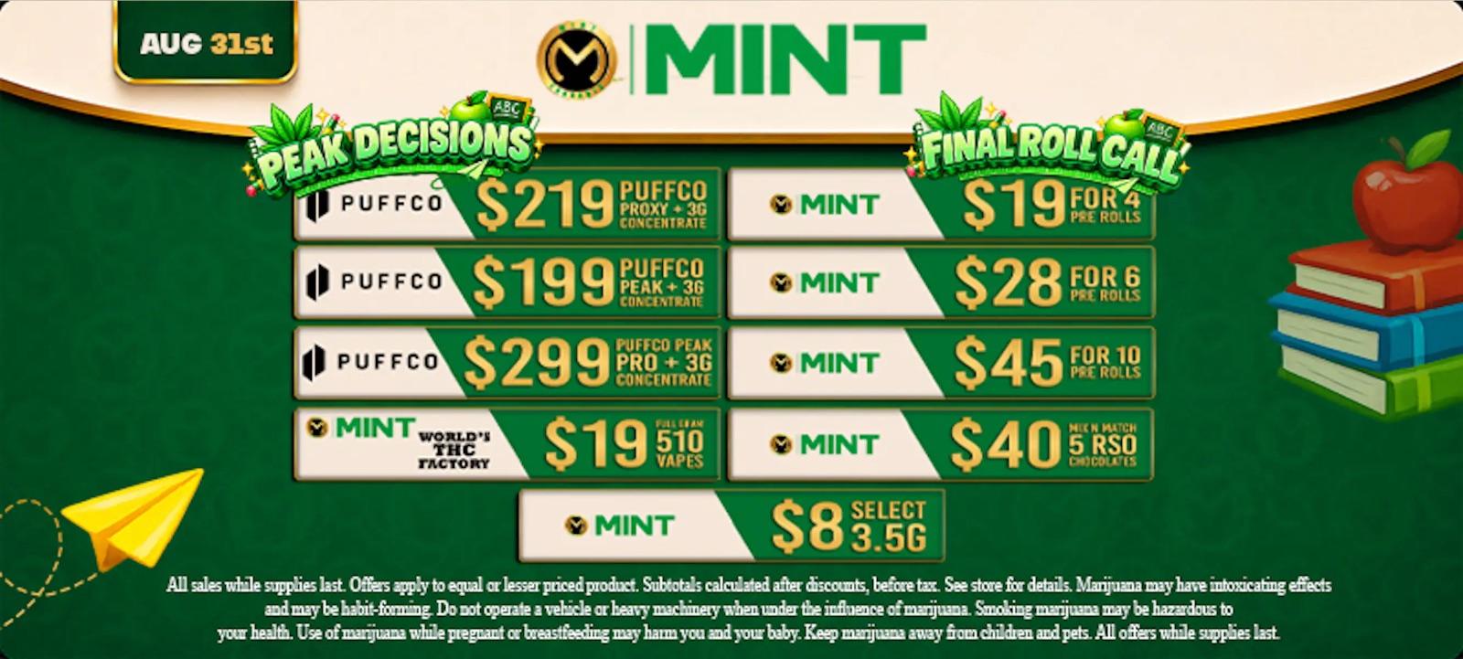 Puffco Concentrates & Pre-Roll Deals - Cannabis deal image