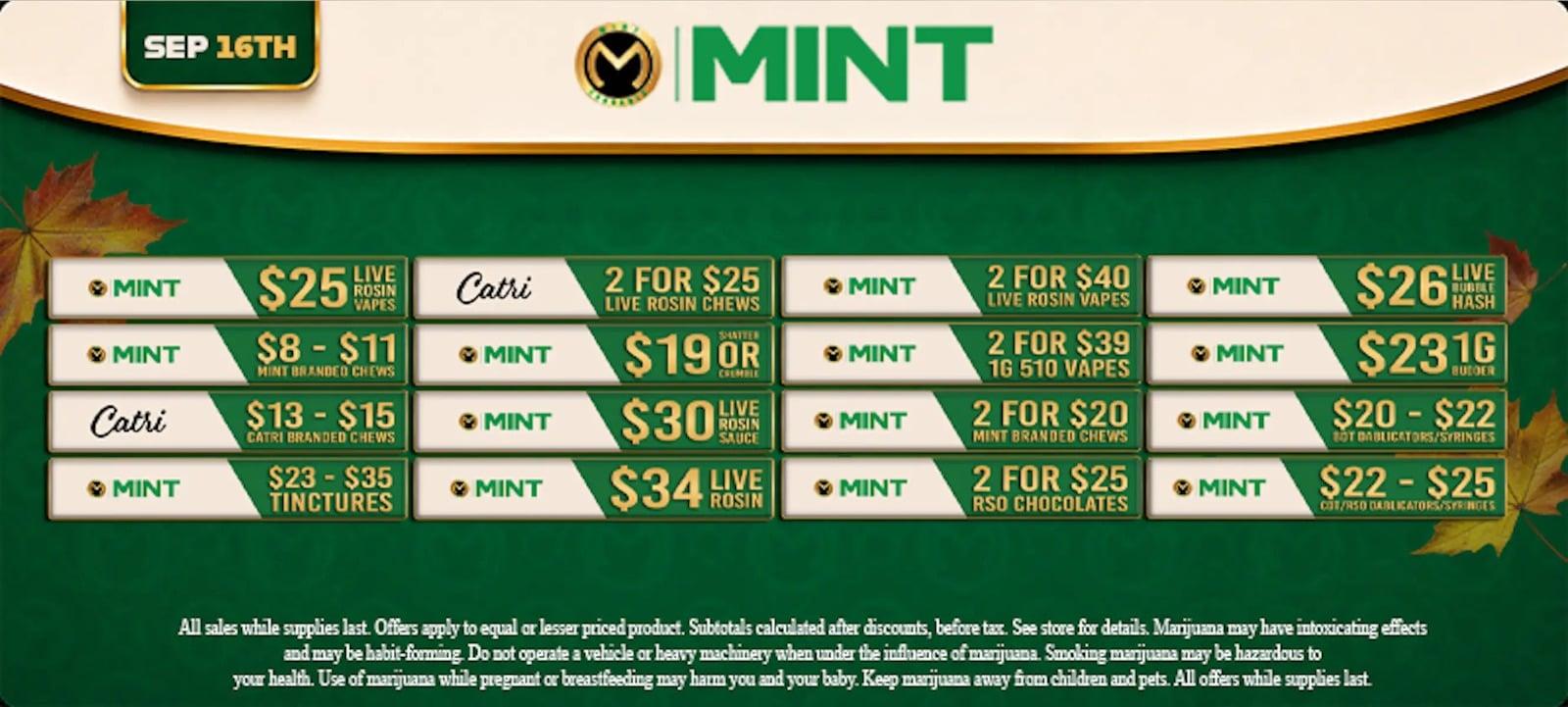 Daily Deals on Vapes, Chews, and More - Cannabis deal image