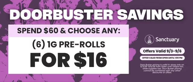 Door Busters: 6 Pre-Rolls for $16