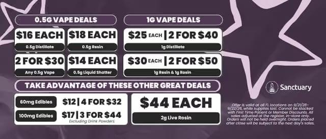 Vape Deals & Edible Bundles