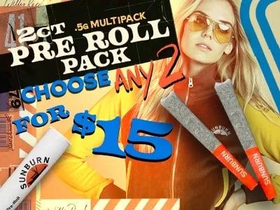 Pre-Roll Pack Deals - Cannabis deal image