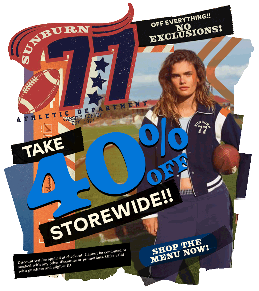 40% Off Storewide No Exclusions