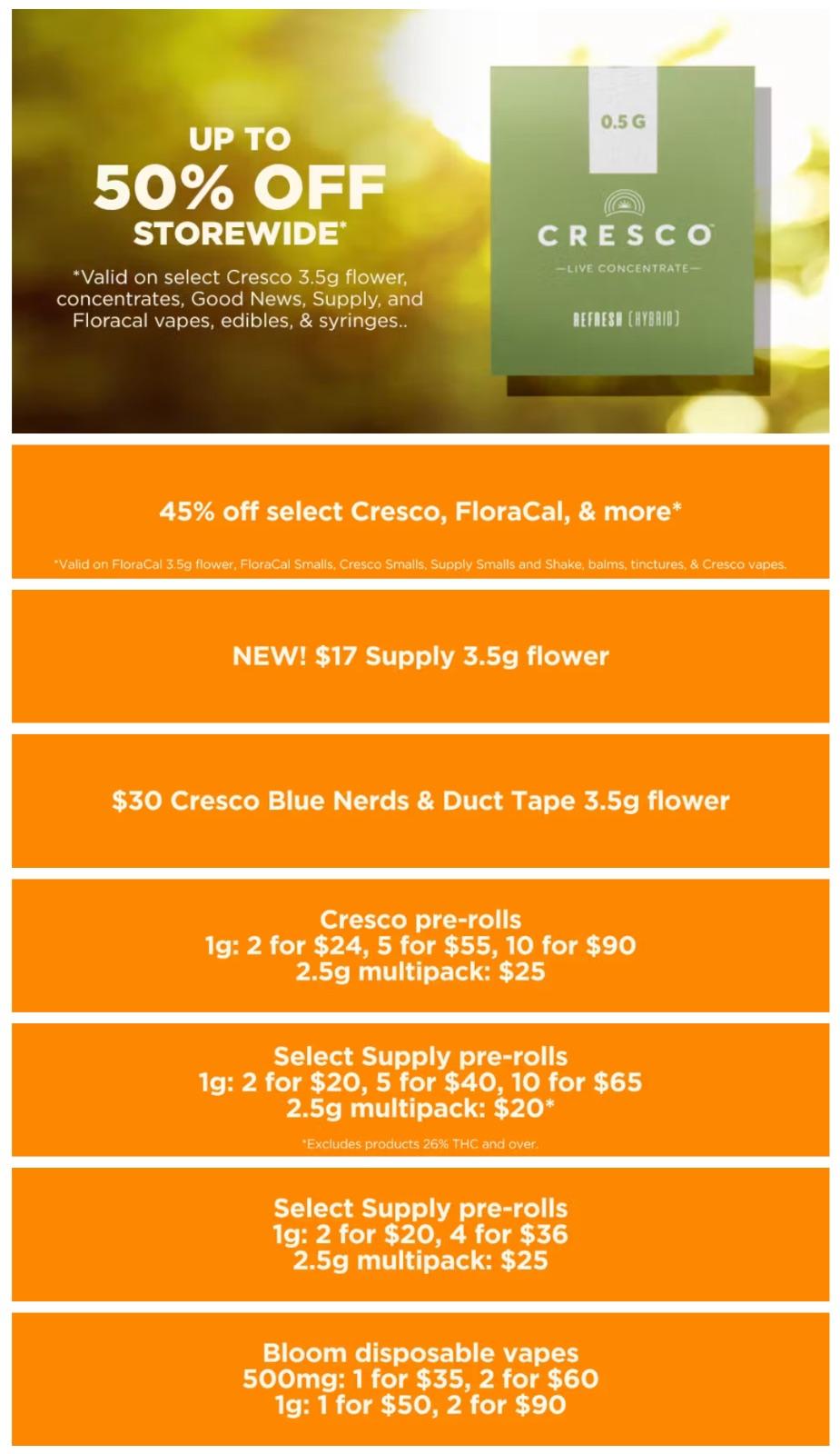 Up to 50% Off Storewide & Daily Deals