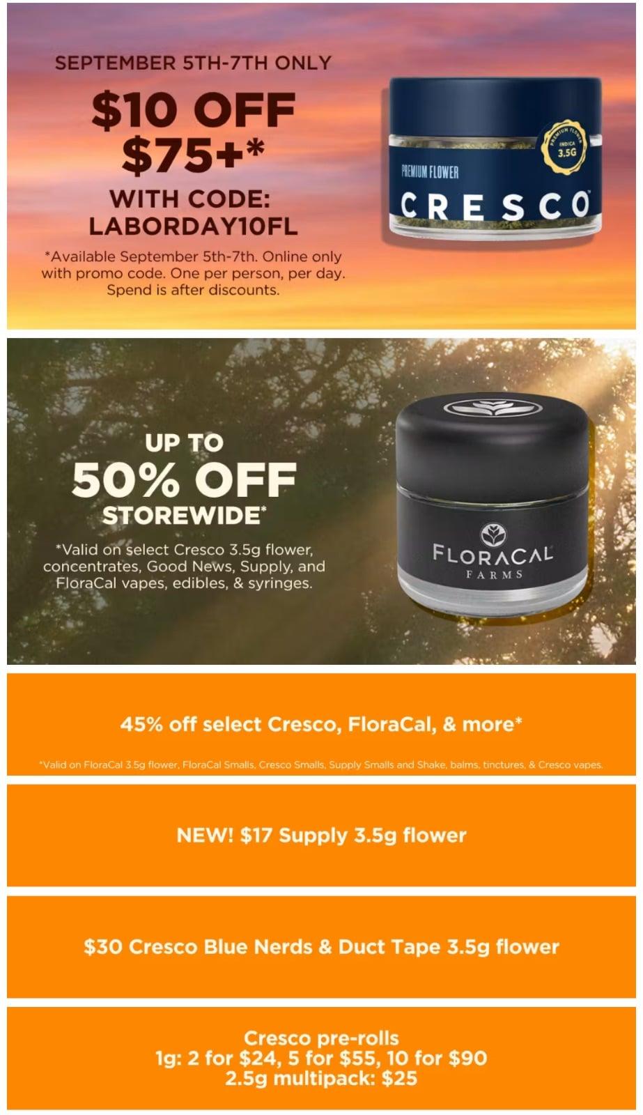 Daily Deals & Storewide Savings - Cannabis deal image