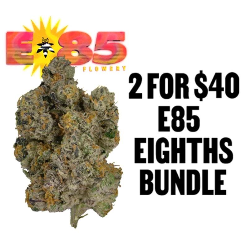 2 For $40 E85 Eighths Bundle - Cannabis deal image