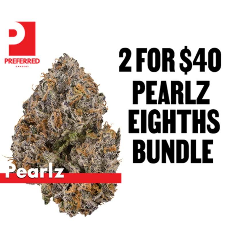 2 for $40 Pearlz Eighths Bundle - Cannabis deal image