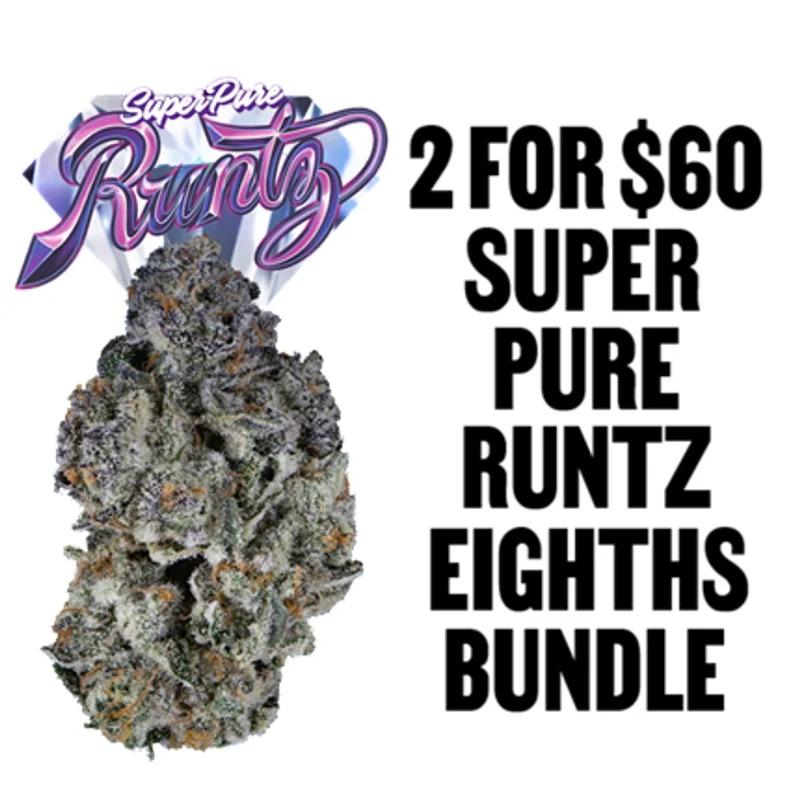 Super Pure Runtz 2 for $60 Eighths - Cannabis deal image