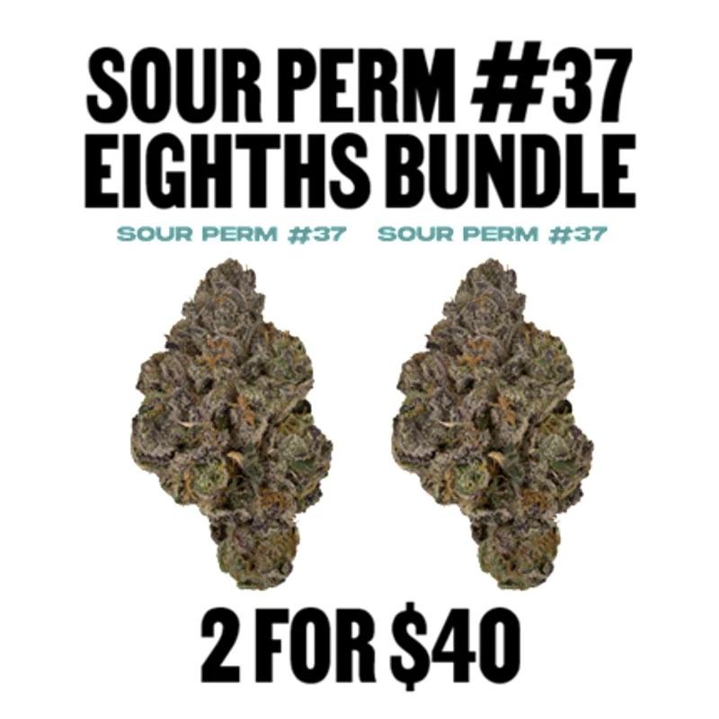 Sour Perm Eighths Bundle 2 for $40 - Cannabis deal image