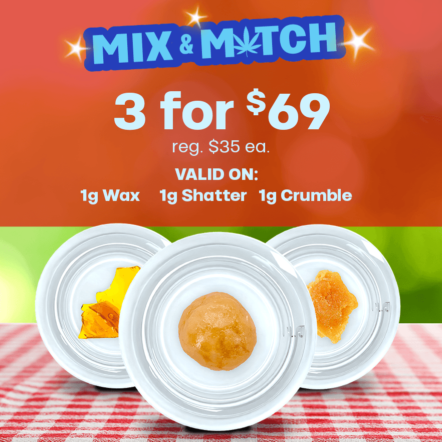 Mix & Match Concentrates 3 for $69