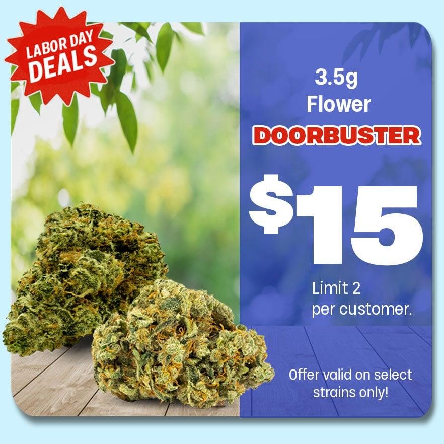 Labor Day Doorbuster Flower Deal