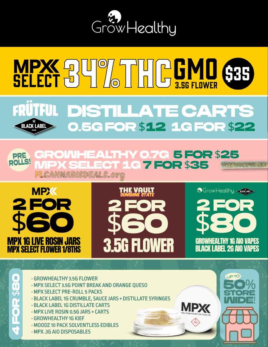 Flower, Vapes, and More Deals! - Cannabis deal image