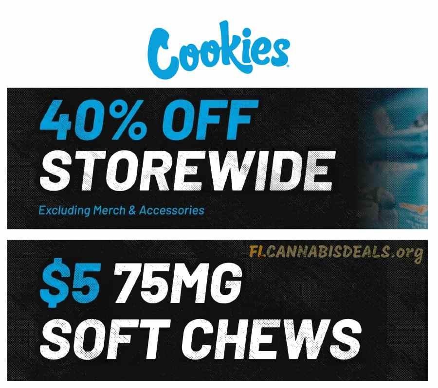 40% Off Storewide & $5 Soft Chews