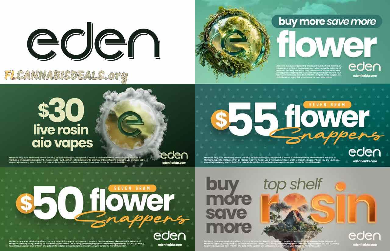 Flower Snappers, Live Rosin Vapes & More