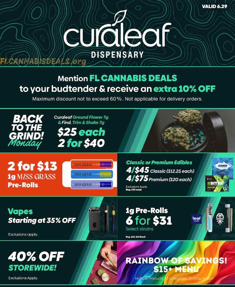 Flower Deals, Vapes Starting 35% Off & More - Cannabis deal image