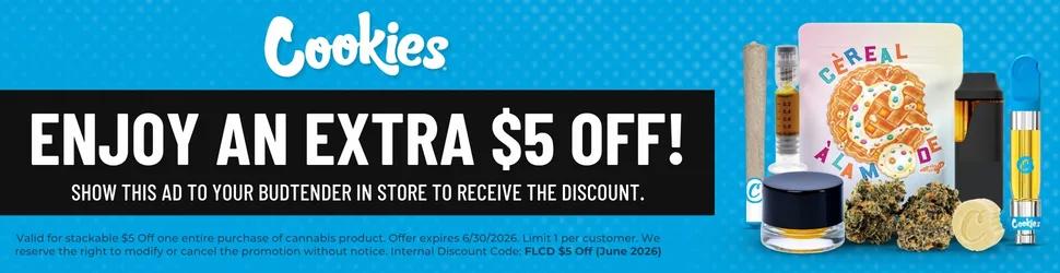 Extra $5 Off Your Purchase!