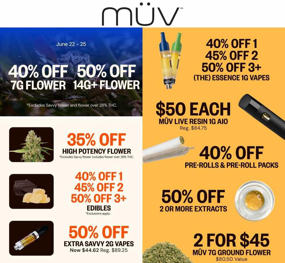 Daily Deals & Volume Discounts Galore! - Cannabis deal image