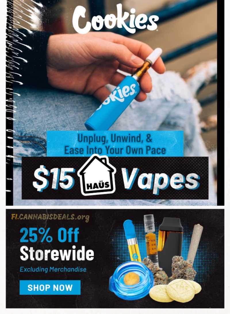 Discounted Vapes and Storewide Savings