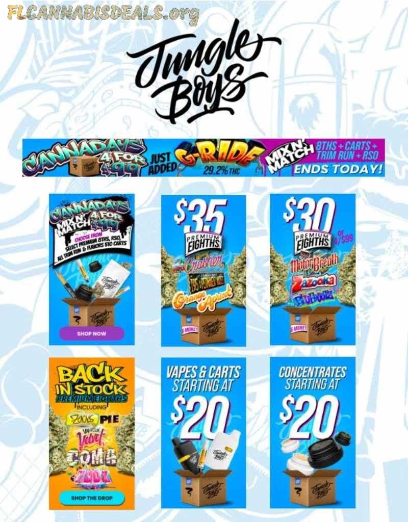 Mix & Match Deals on Flower, Vapes, and Concentrates