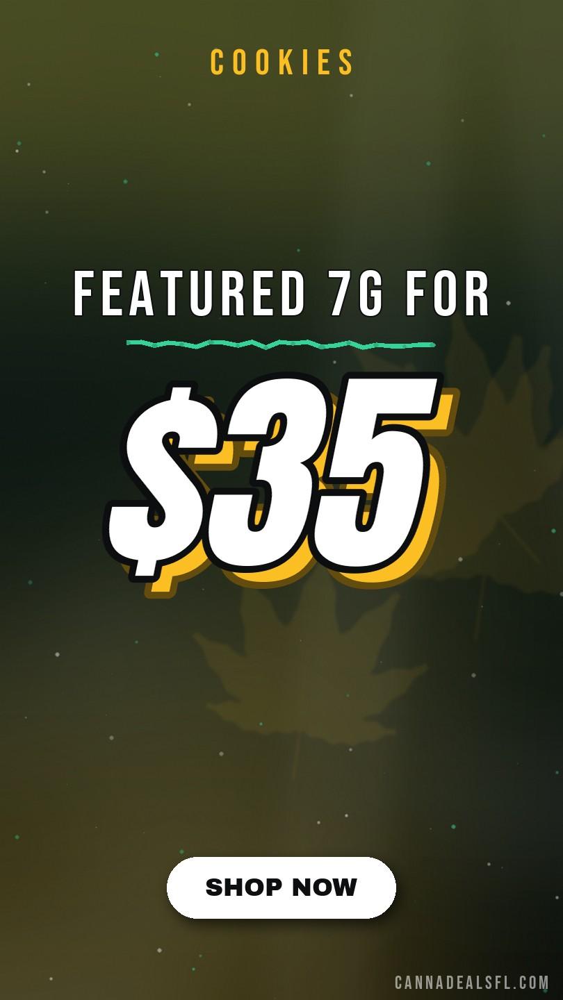 Featured 7g for $35 - Cannabis deal image