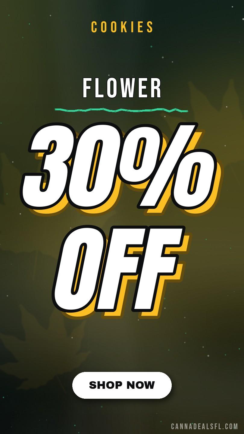 Flower - 30% off