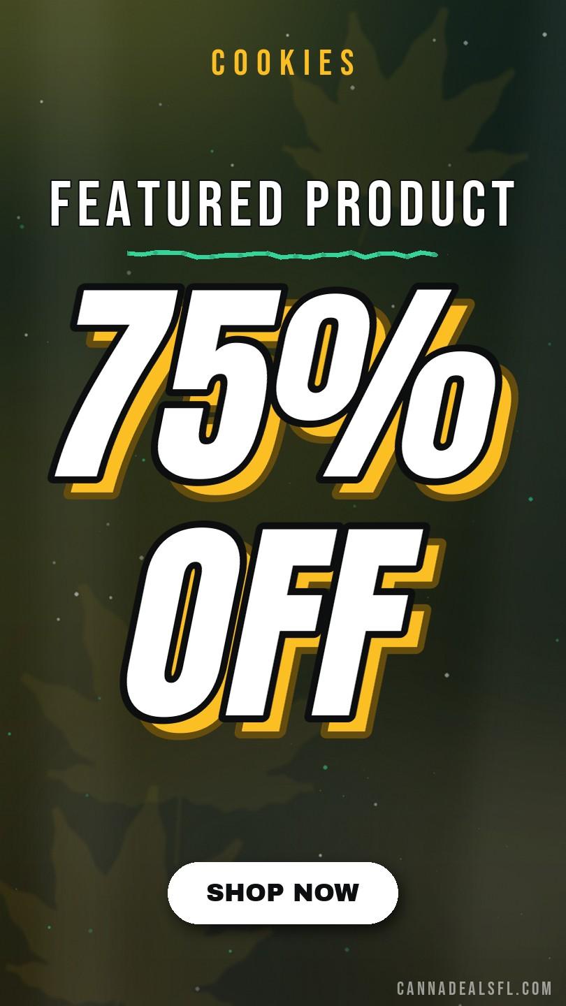 Featured Product 75% Off - Cannabis deal image