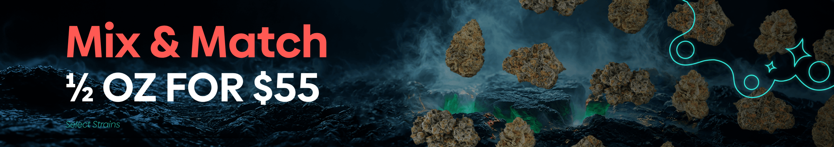 Mix & Match 1/2 OZ For $55