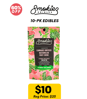 60% Off Edibles and $10 Price Drop - Cannabis deal image