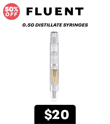 50% Off Distillate Syringes for $20